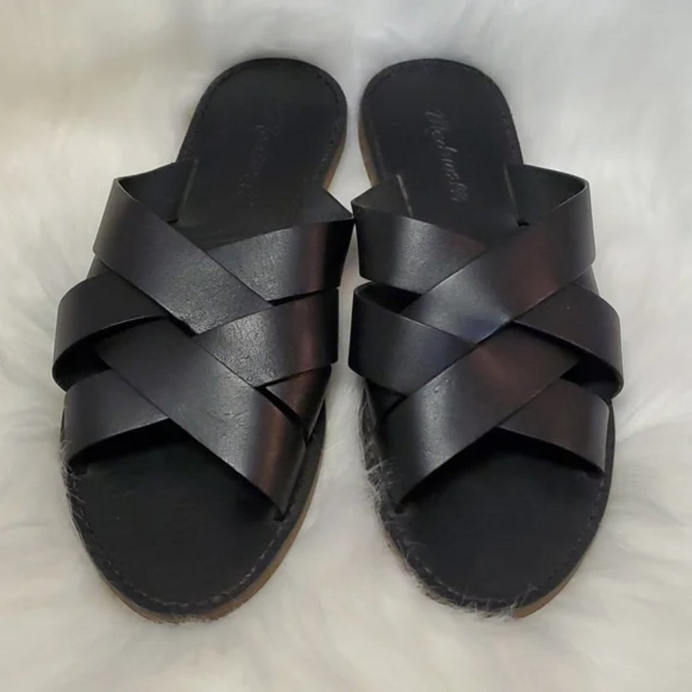 NEW Madewell boardwalk woven strap sandals - Picture 4 of 6